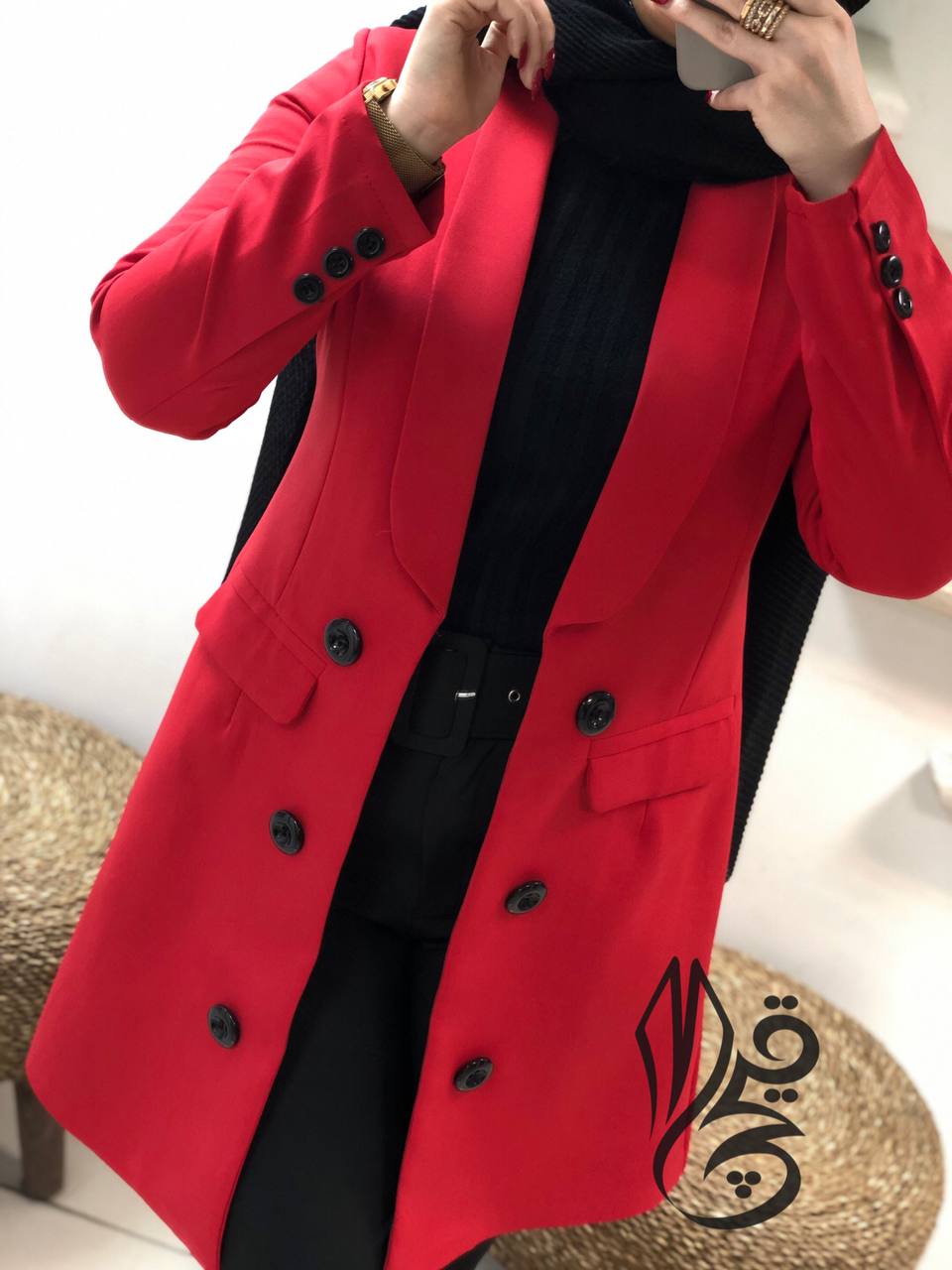 مانتو کتی یقه آرشال مازراتی کد019