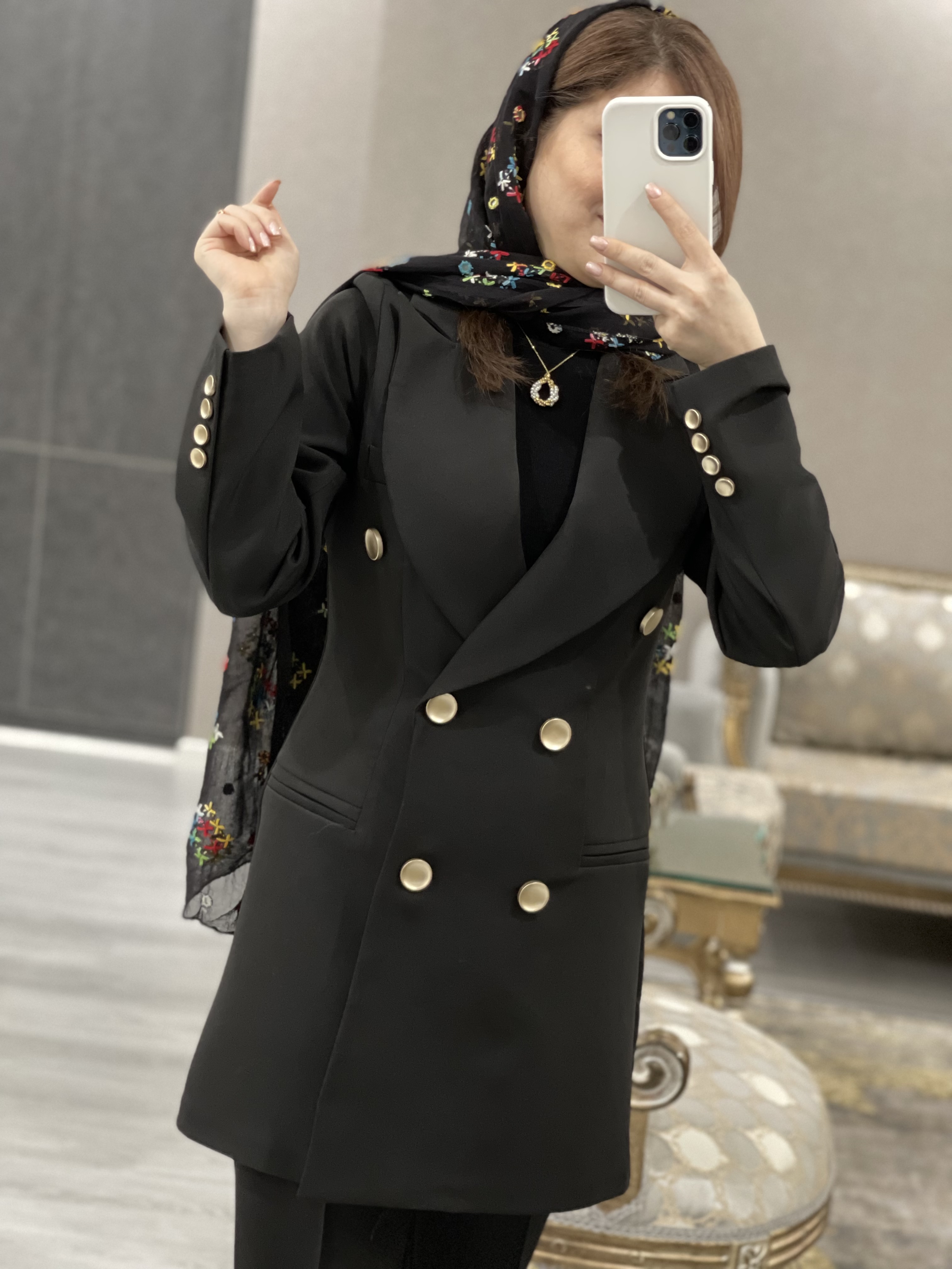 مانتو کتی مزونی چهره پلاس کد0766