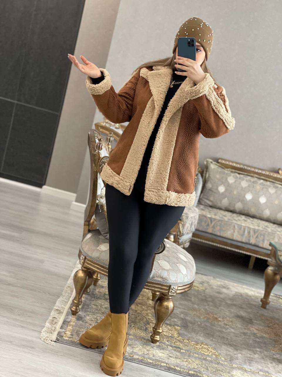 پالتو بوفالو روشنا کد1077