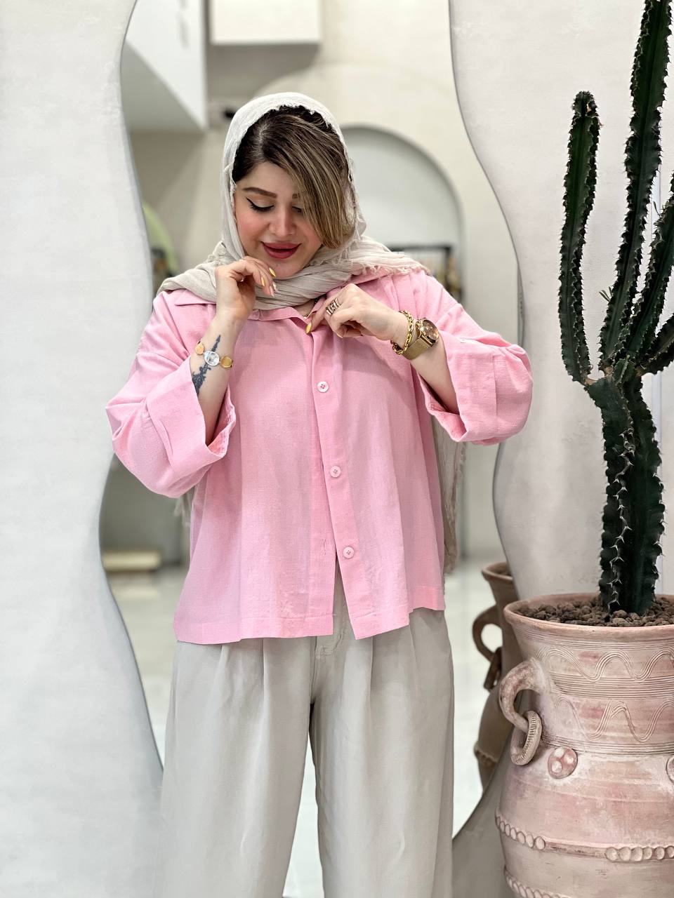 شومیز کراپ  هرمان