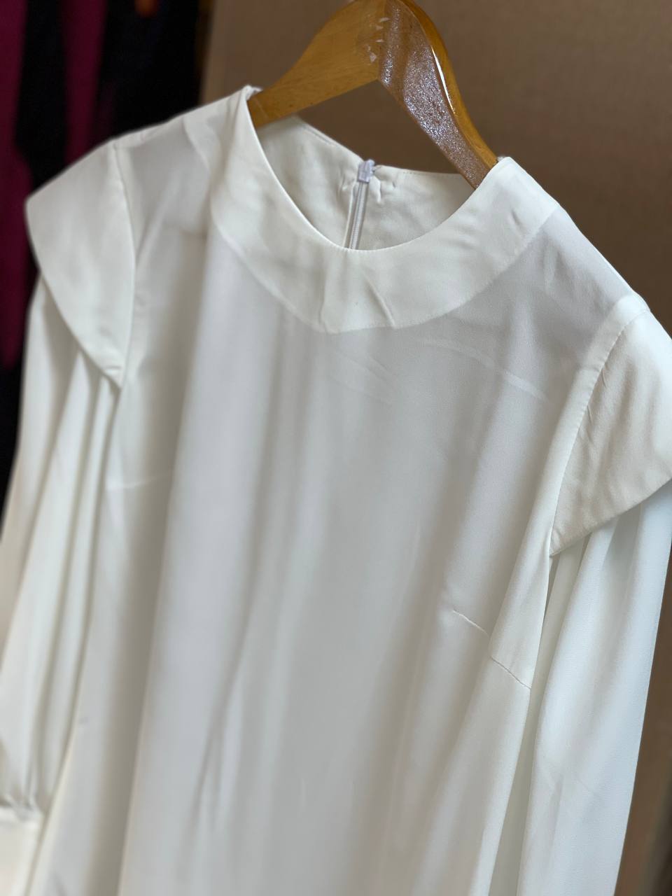 شومیز کرپ حریر متین کد0214