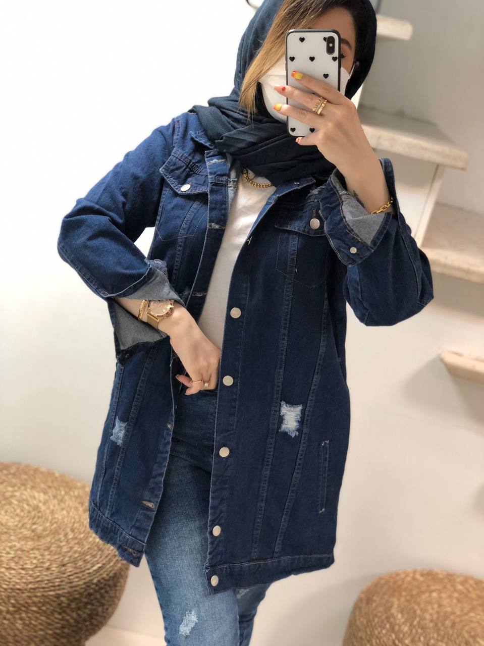 کت جین مزونی0443