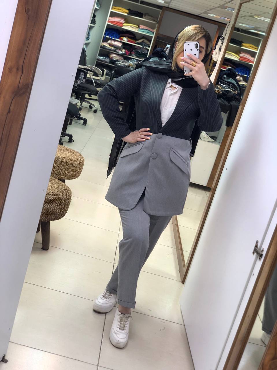 کت شلوار مزونی دیپلمات کد0152