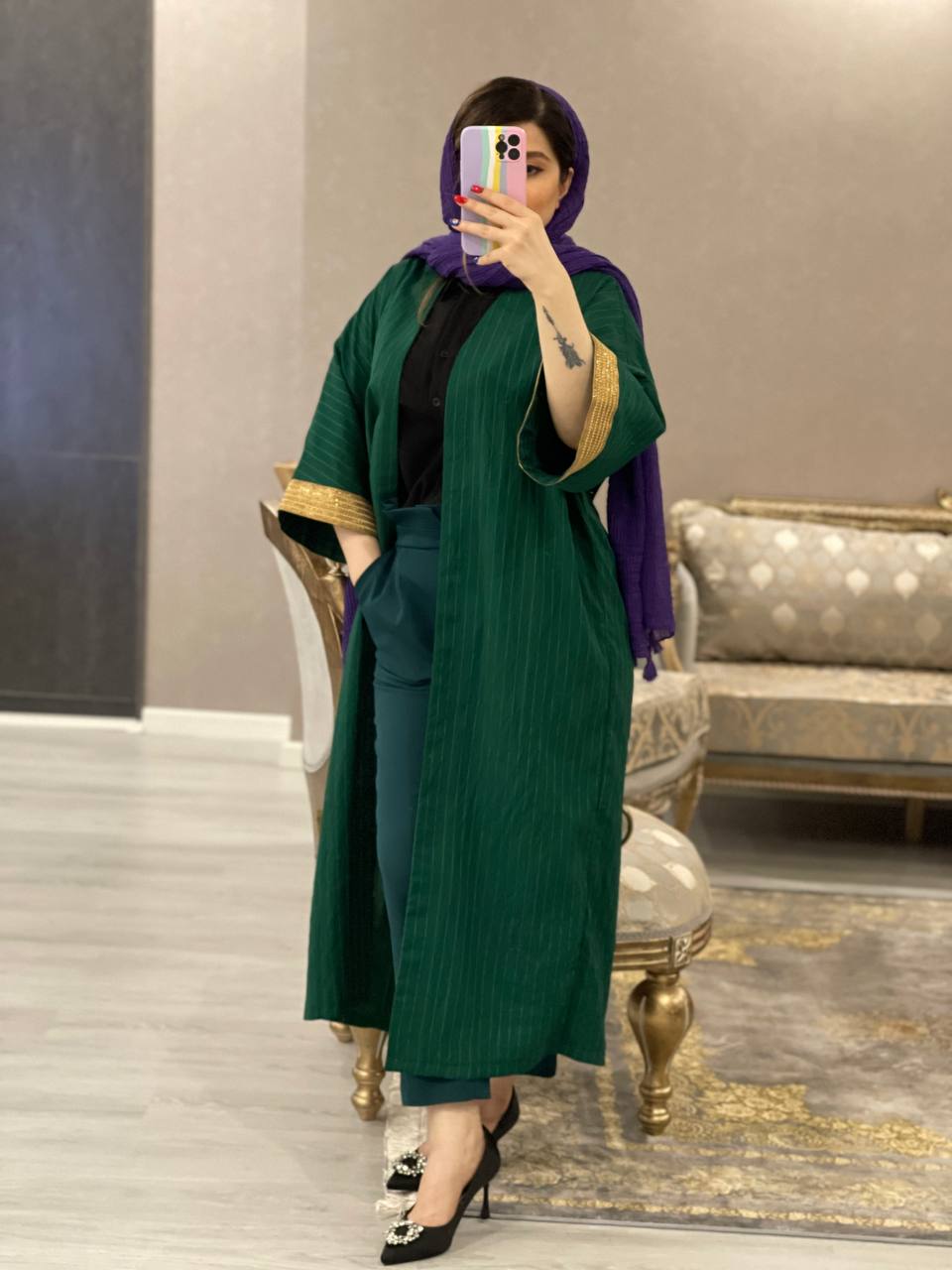 مانتو مزونی سامیارکد0558