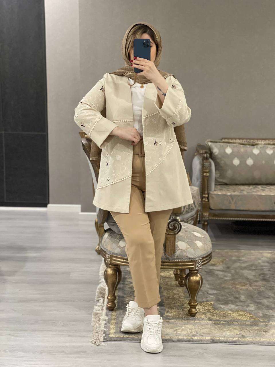  کت تک لینن آلاله