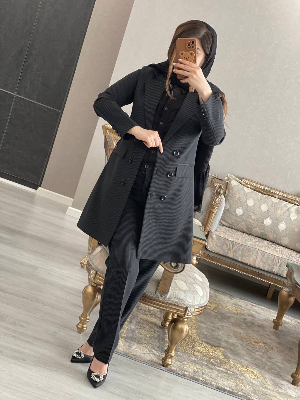 کت شلوار مزونی کارن کد0790