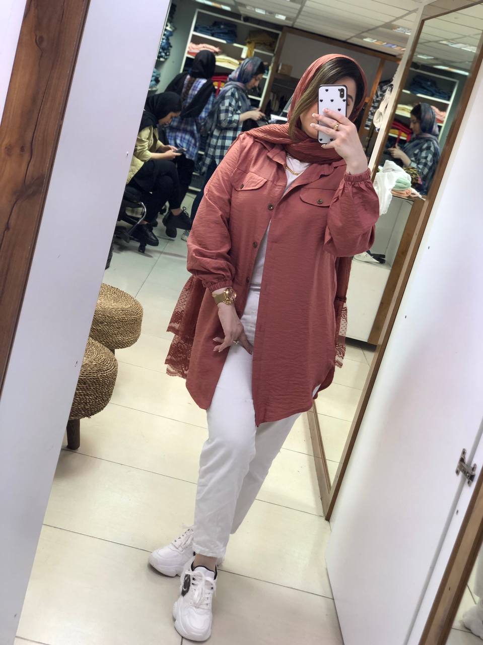 مانتو شومیزی اسپرت دیانا کد0303