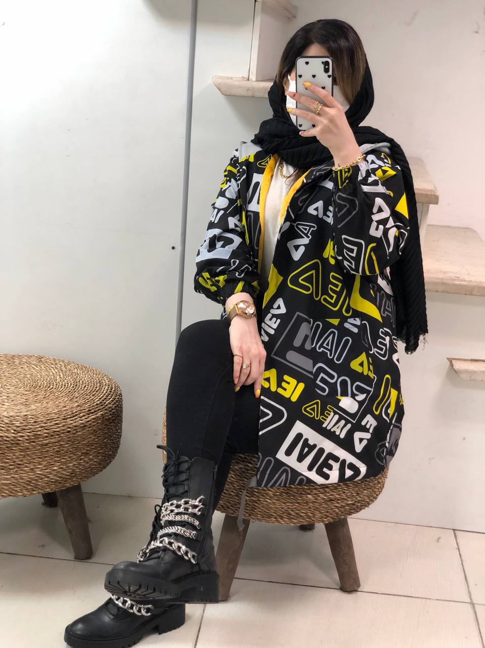 بارونی کلاهدار اسپرت کارینا کد0412