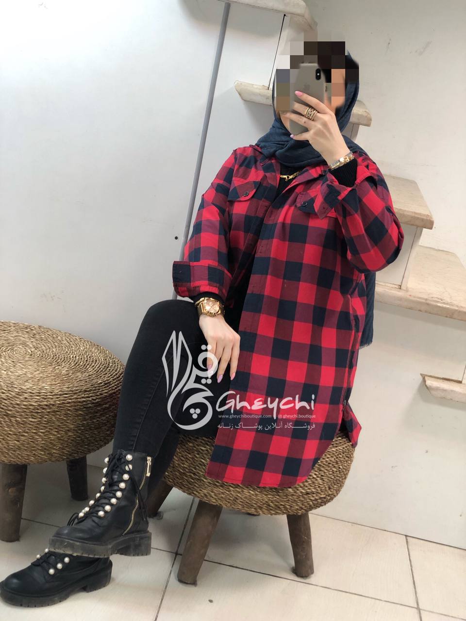 مانتو 4خونه بغل زیپ کد040