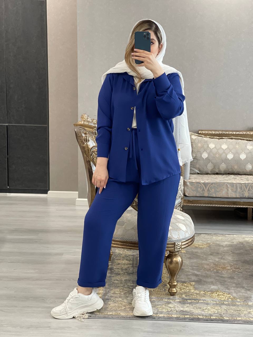 ست شومیزو شلوار ماهلین کد0912