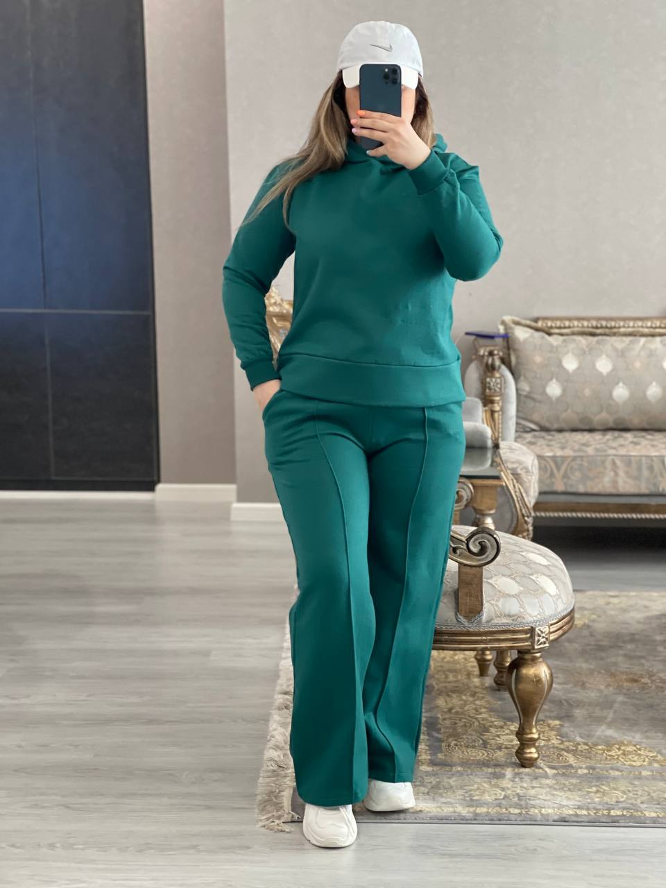 ست هودی شلوار بگ رزانا کد1084