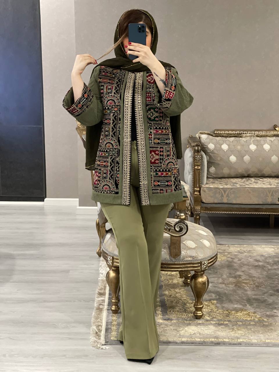 کت سوزن دوزی نادیا