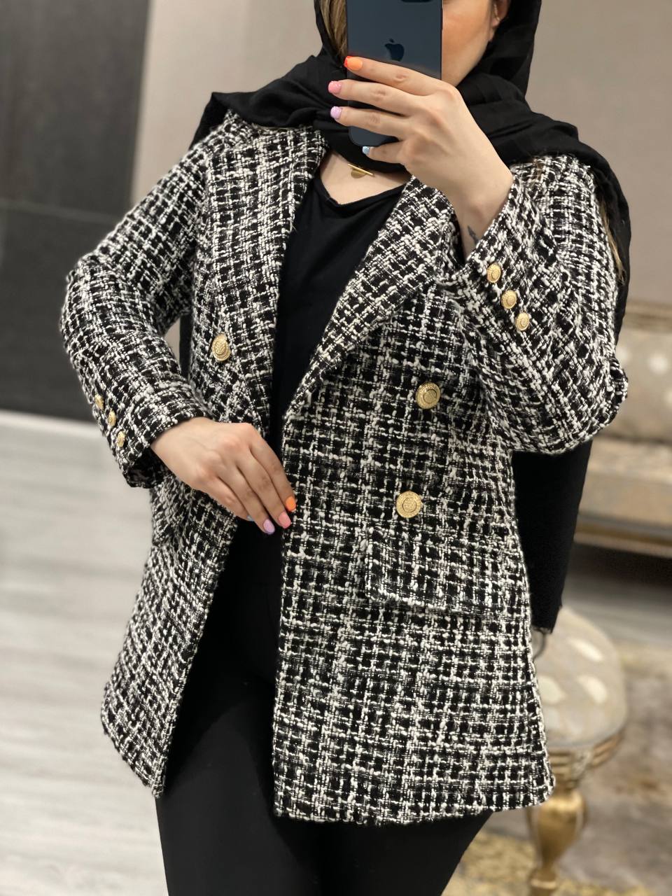 کت مزونی رسا کد1075