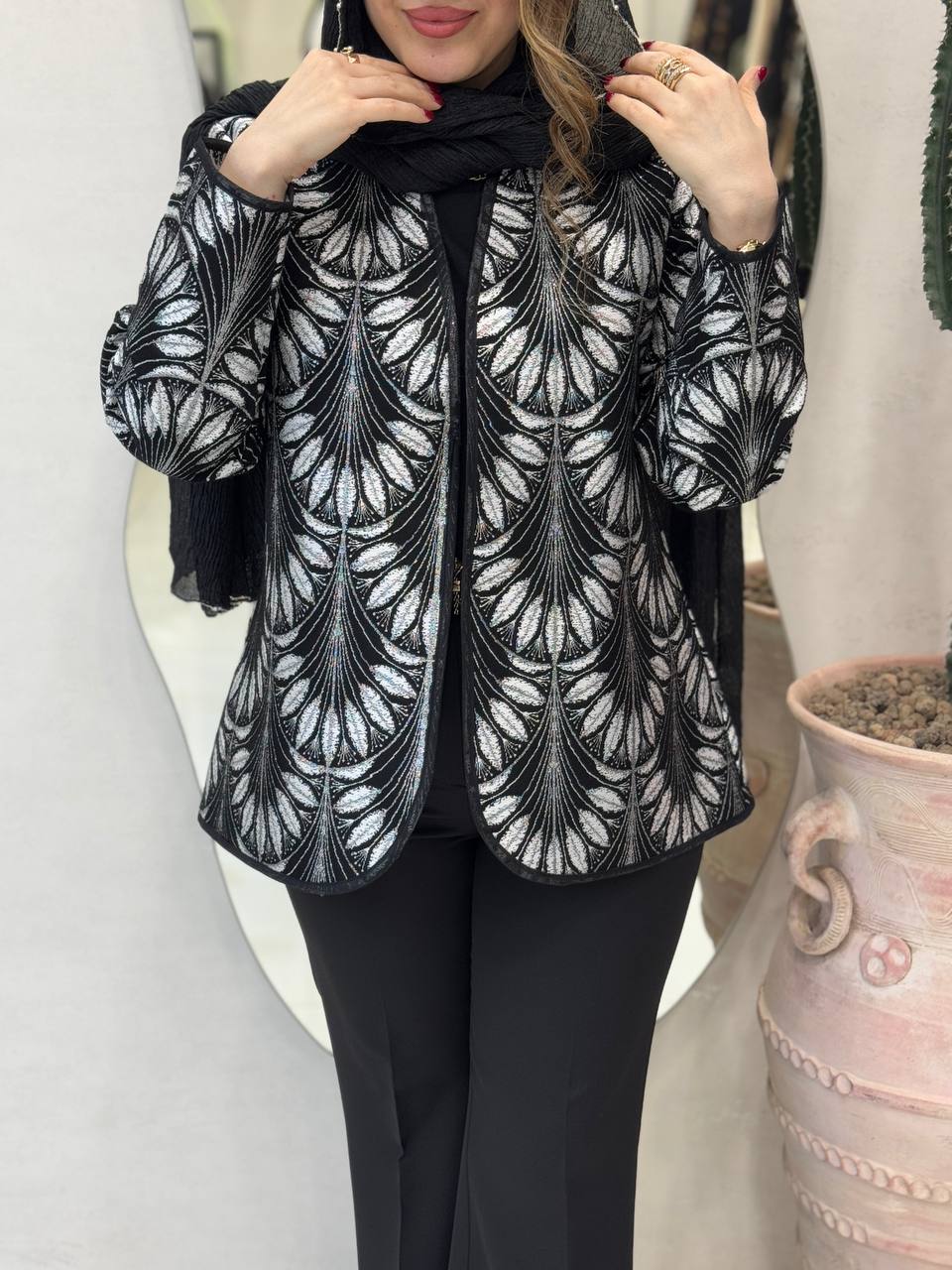 کت گلیمی طلاکوب سالویا