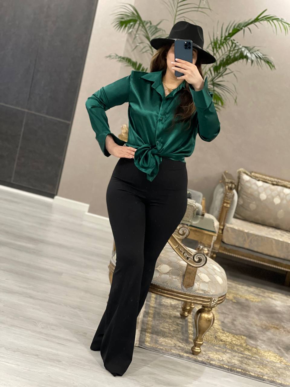 شومیز ساتن سونا کد0895