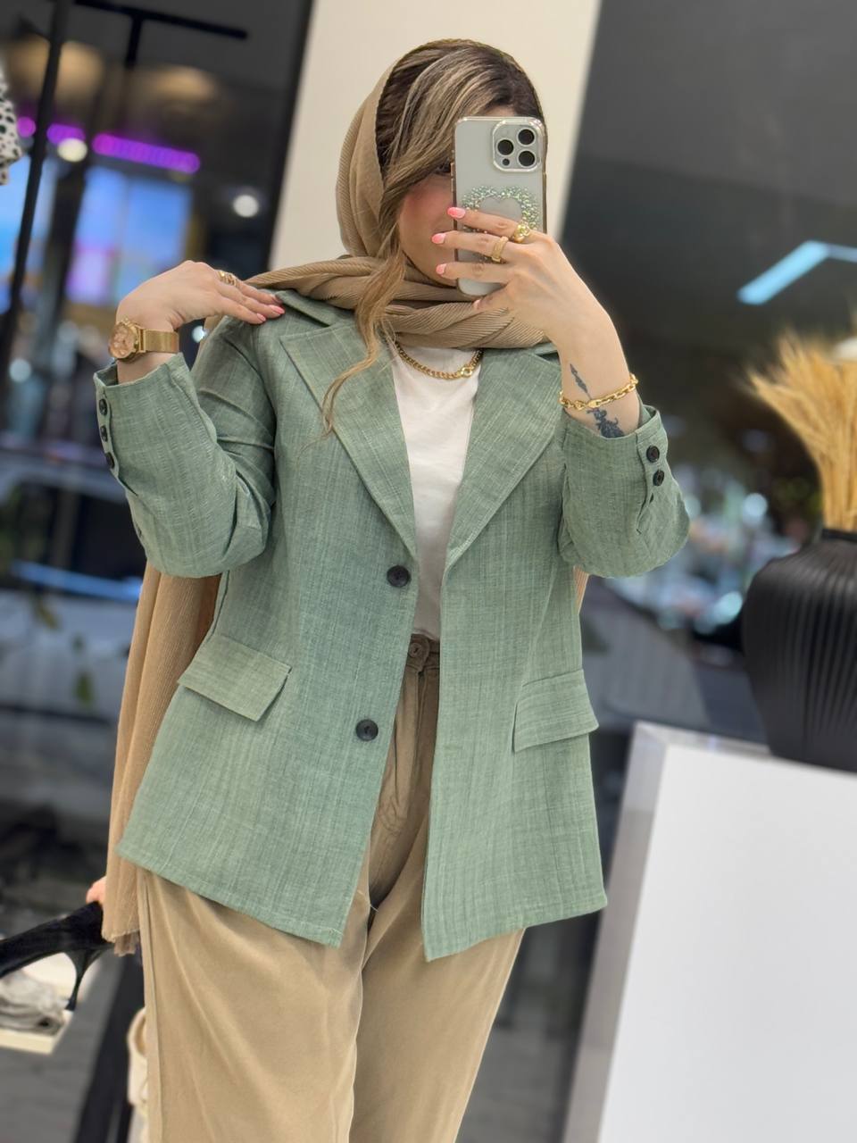 کت تک لینن برهون