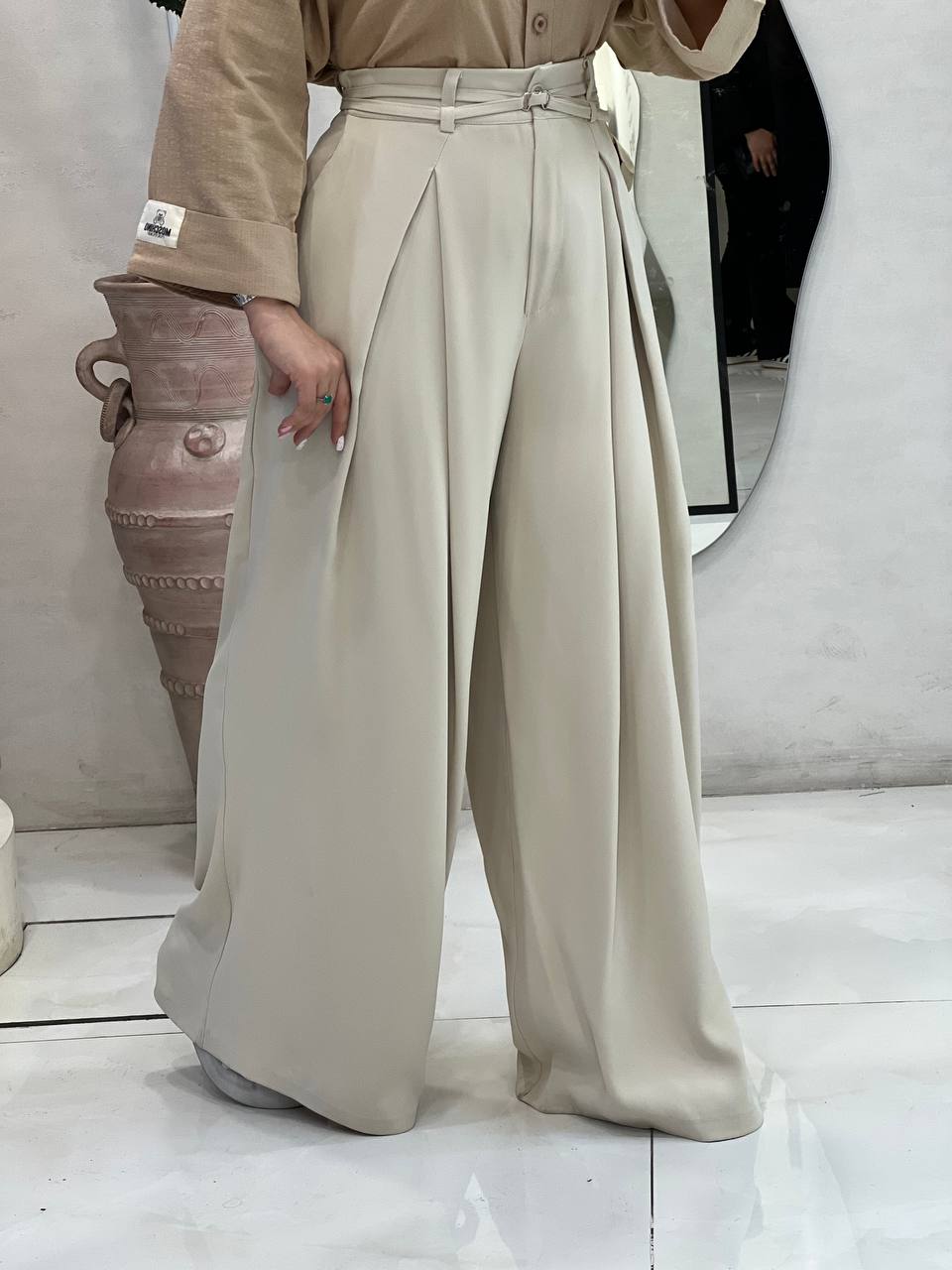 شلوار کرپ سان علیسان