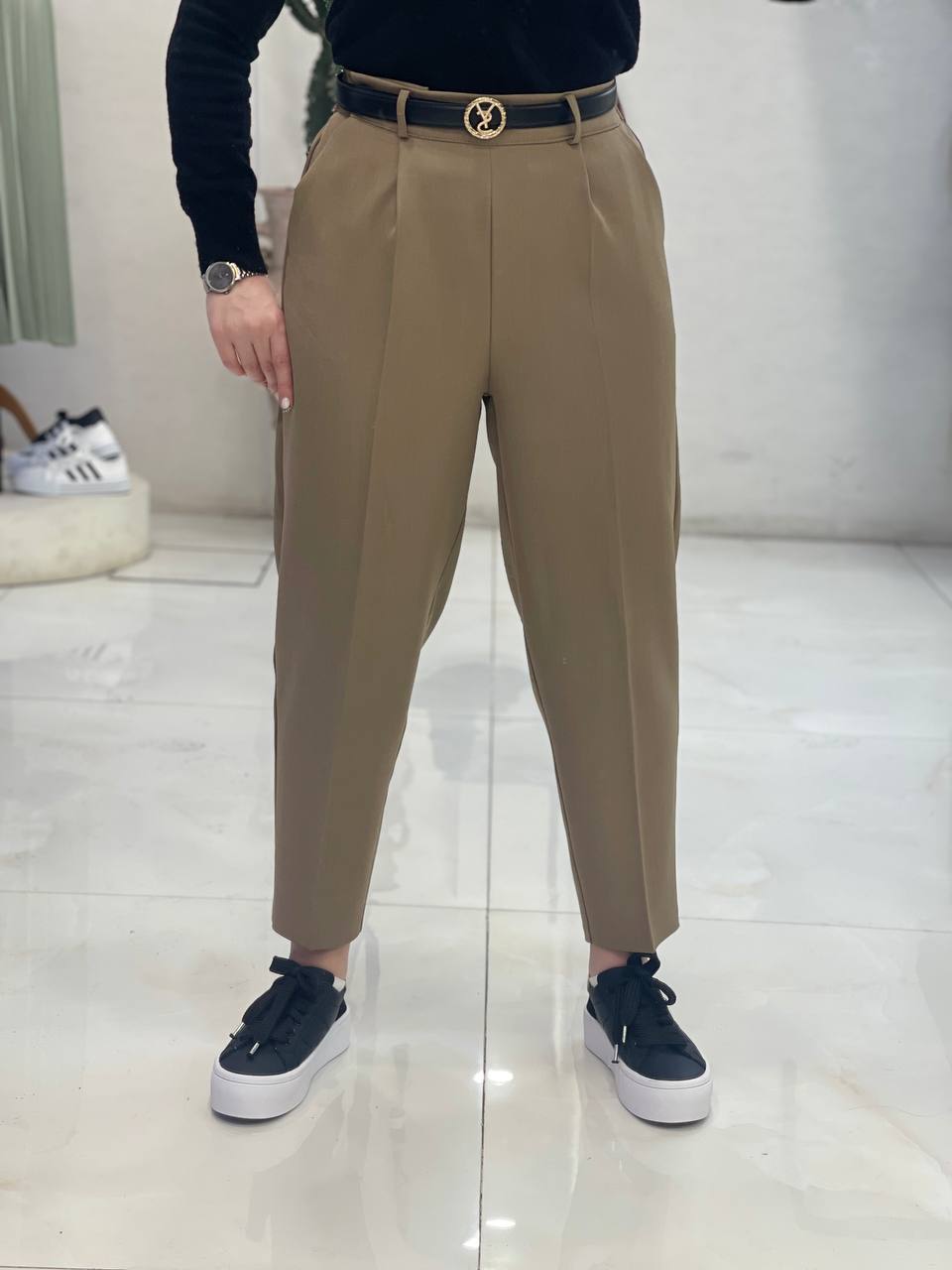 شلوار مام پارچه یی