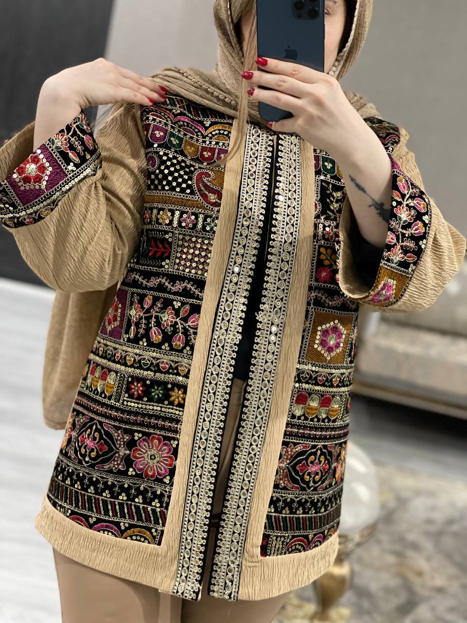 مانتو سوزن دوزی نادیا