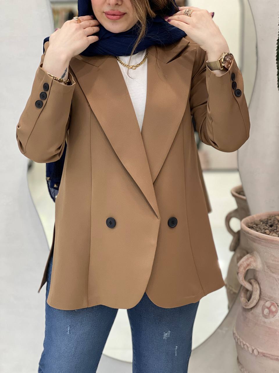 کت بغل چاک شمام