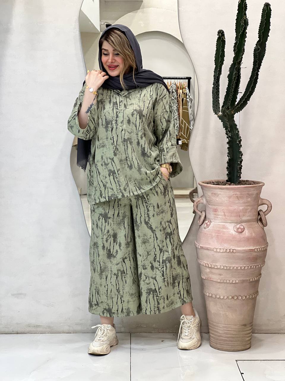 ست شومیز شلوار رزالیا