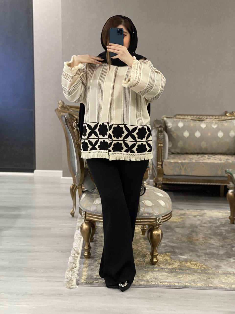 مانتو مزونی  لینن نورهان