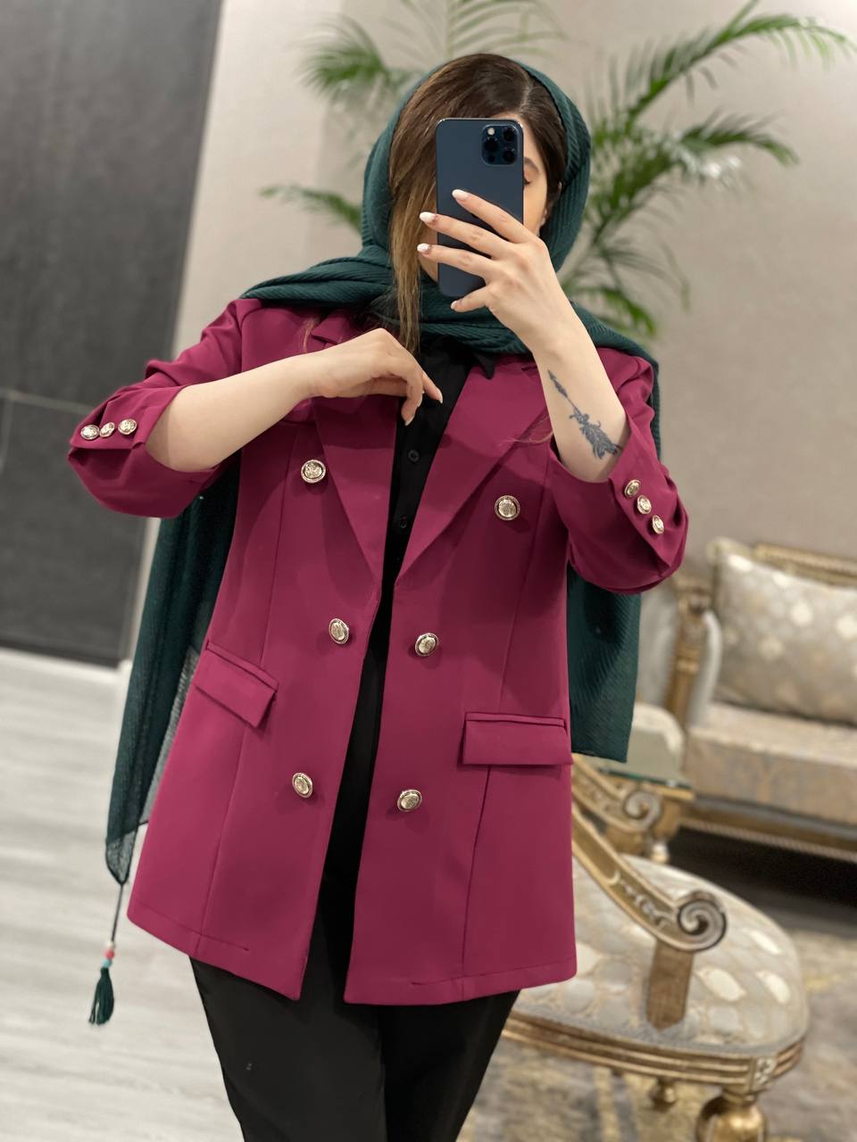 مانتو کتی مزونی تیدا کد0810