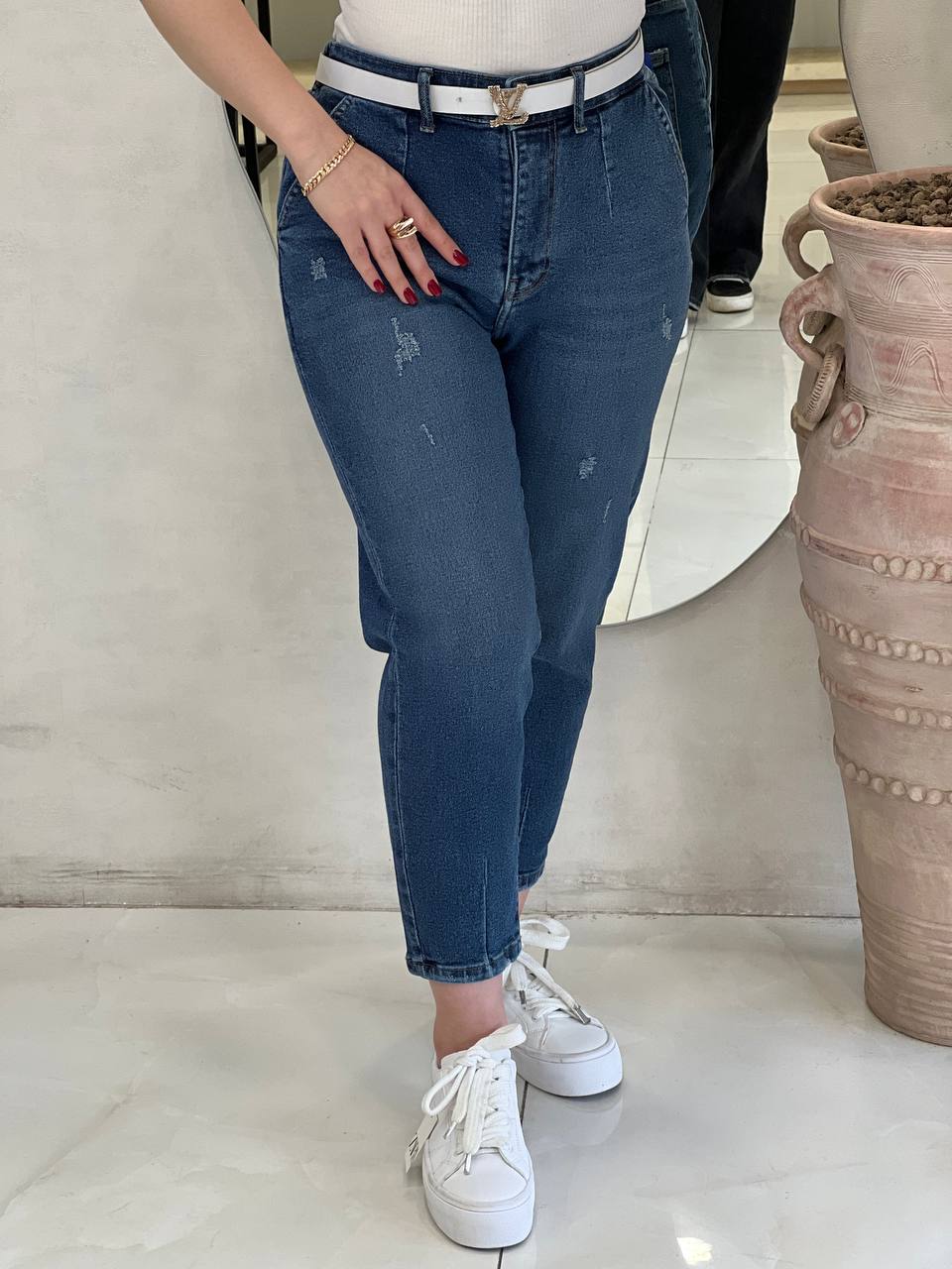 شلوار مام فیت16051