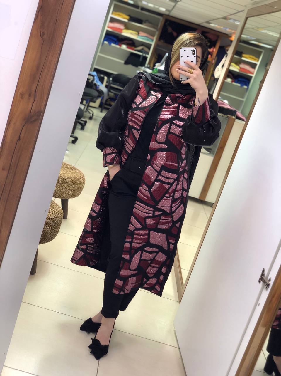 مانتو مزونی مجلسی ژینوس کد0175