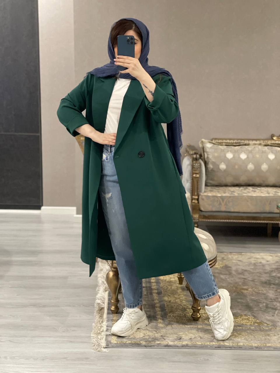 مانتو بلند داتیس