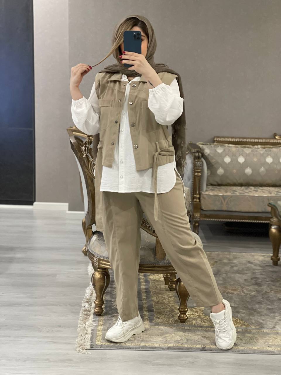 ست ژیله و شلوار مهتا