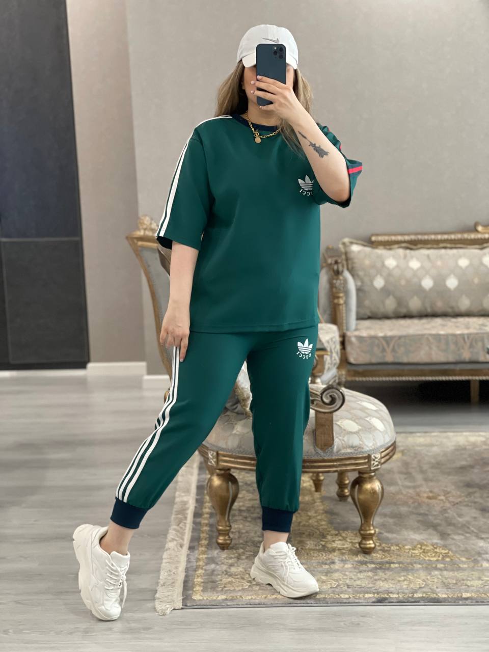 ست تیشرت شلوار گوچی کد0986