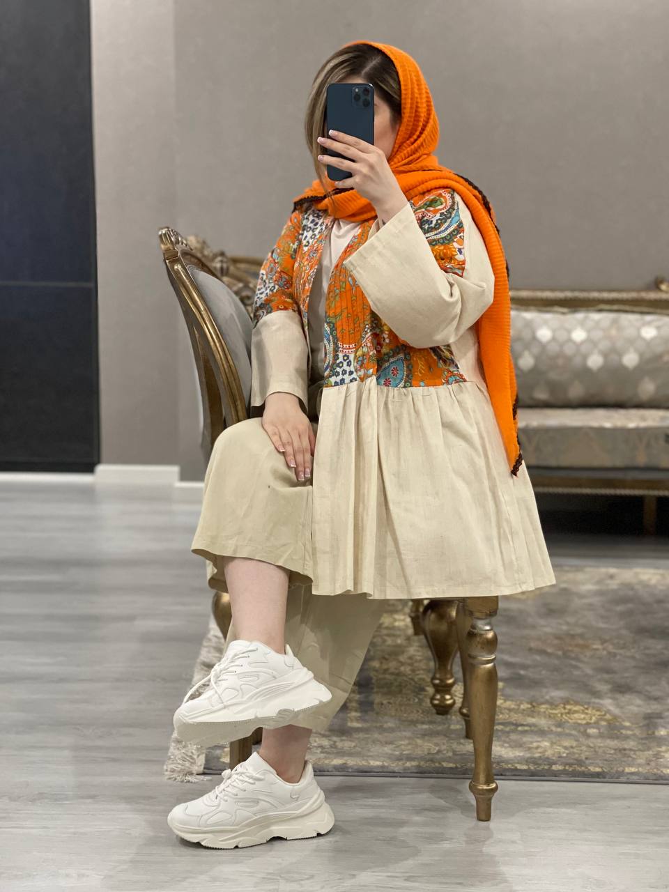 مانتو مزونی عروسکی آنالی کد0922