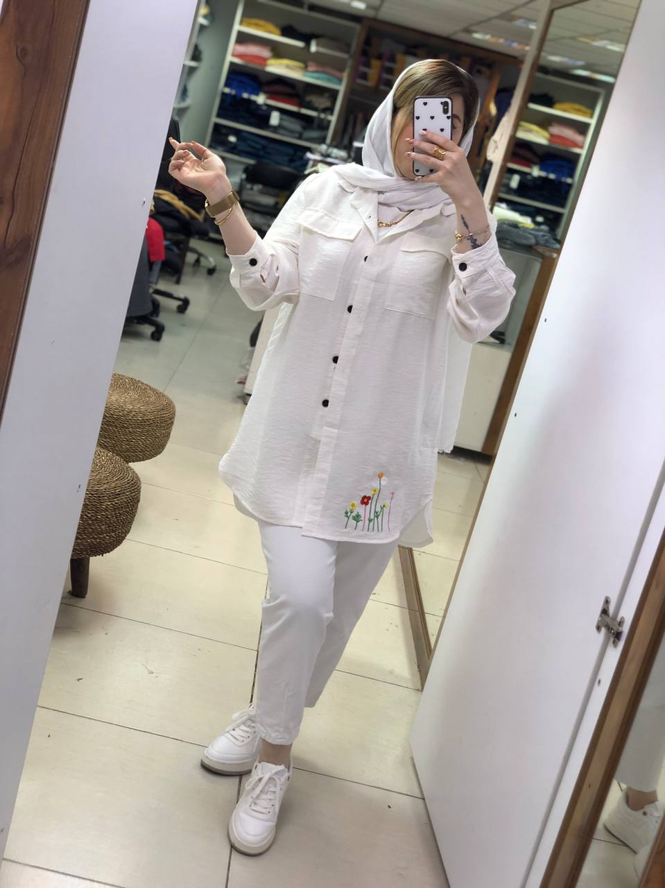 مانتو اسپرت گلنوش کد0299