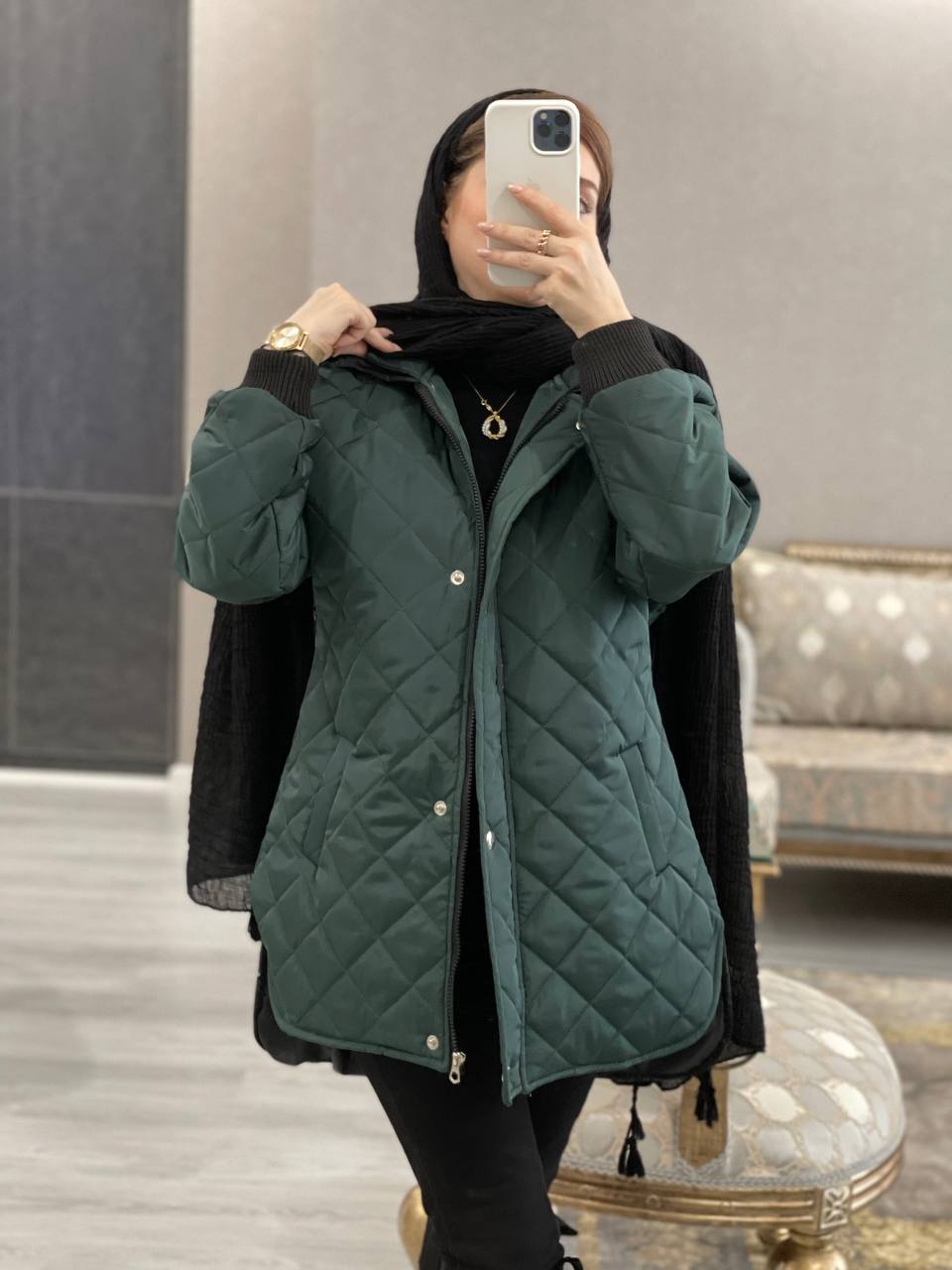 کاپشن مزونی امبرودی دامون کد0777