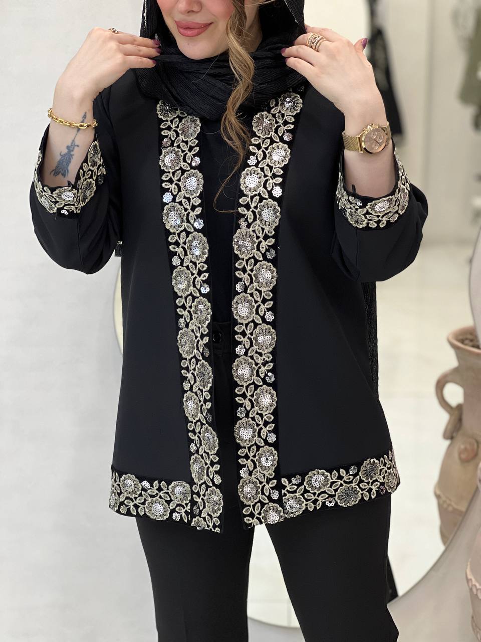 کت مزونی سرگل