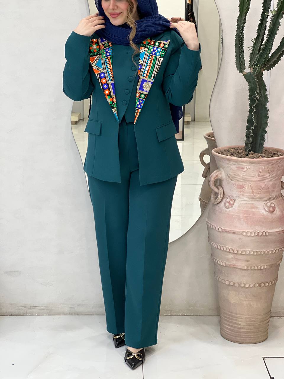 ست 3تیکه کت شلوار ژیله الیت