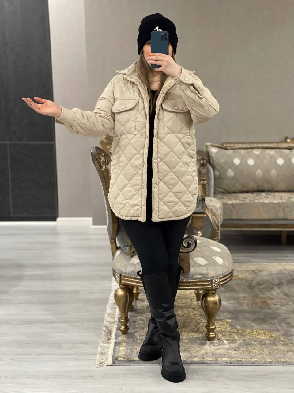 کاپشن مزونی ماتیار کد1079