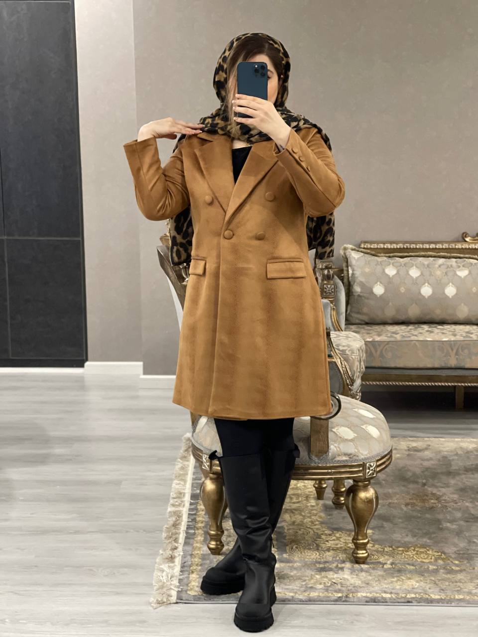 کت سوییت پوست ماری رامان کد1057