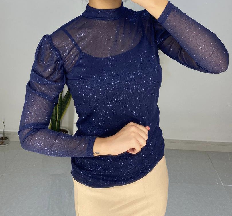 ست بلوز تاپ مجلسی کد024