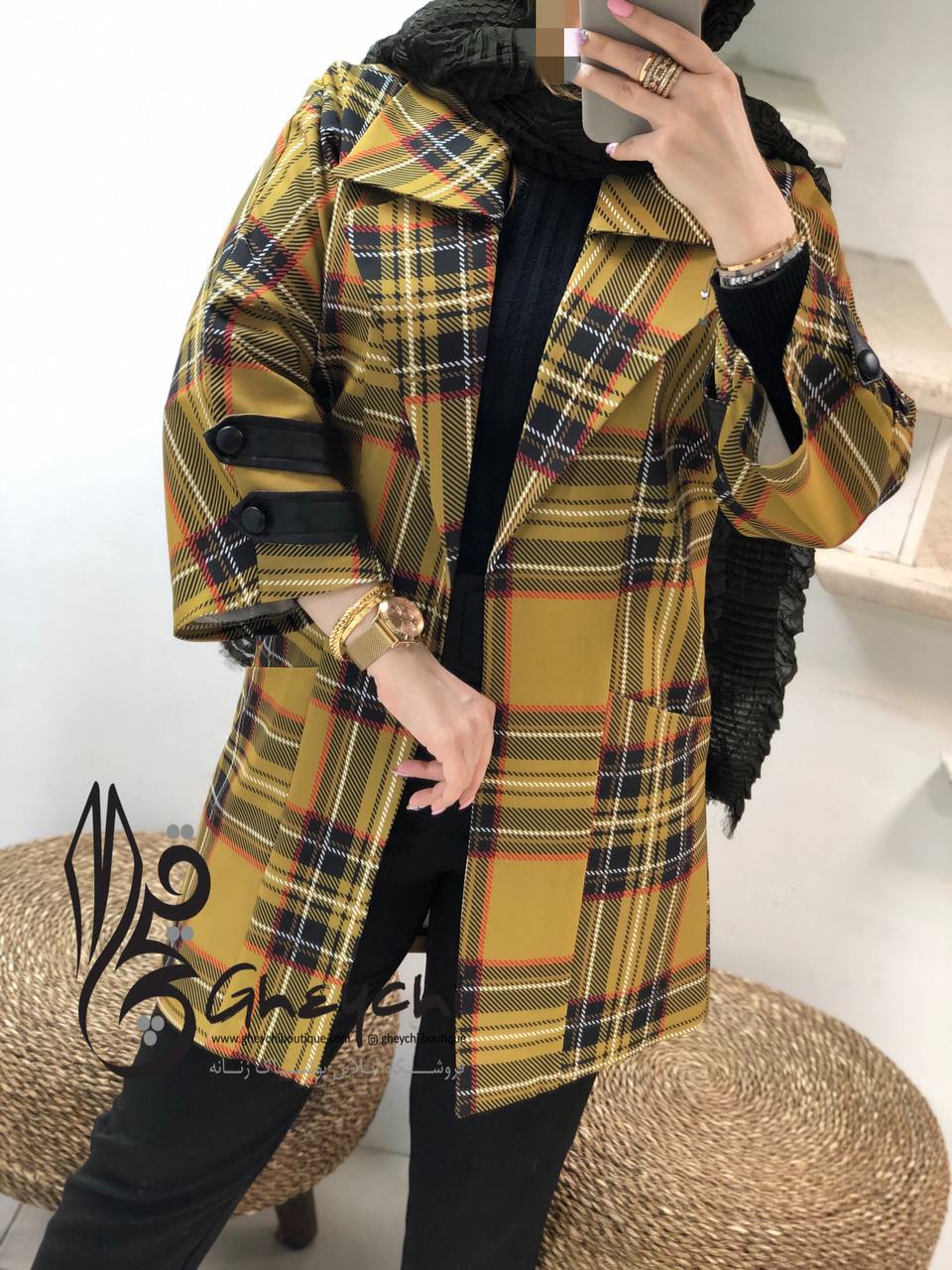 مانتو 4خونه مزونی دلارام کد082