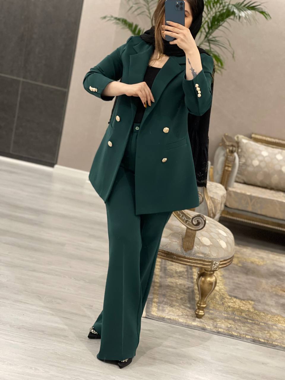 کت شلوار مزونی بهارک 0891