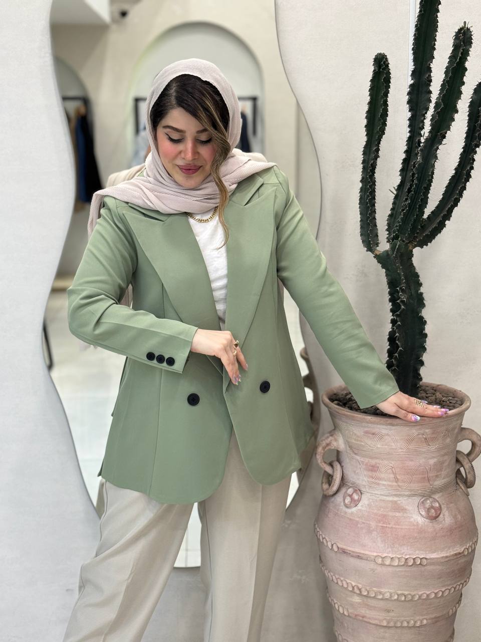 کت بغل چاک شمام