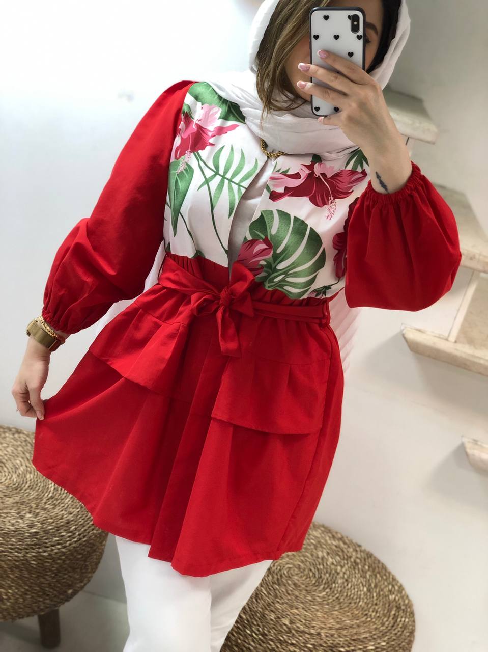 مانتو مزونی عروسکی نارگل کد0272