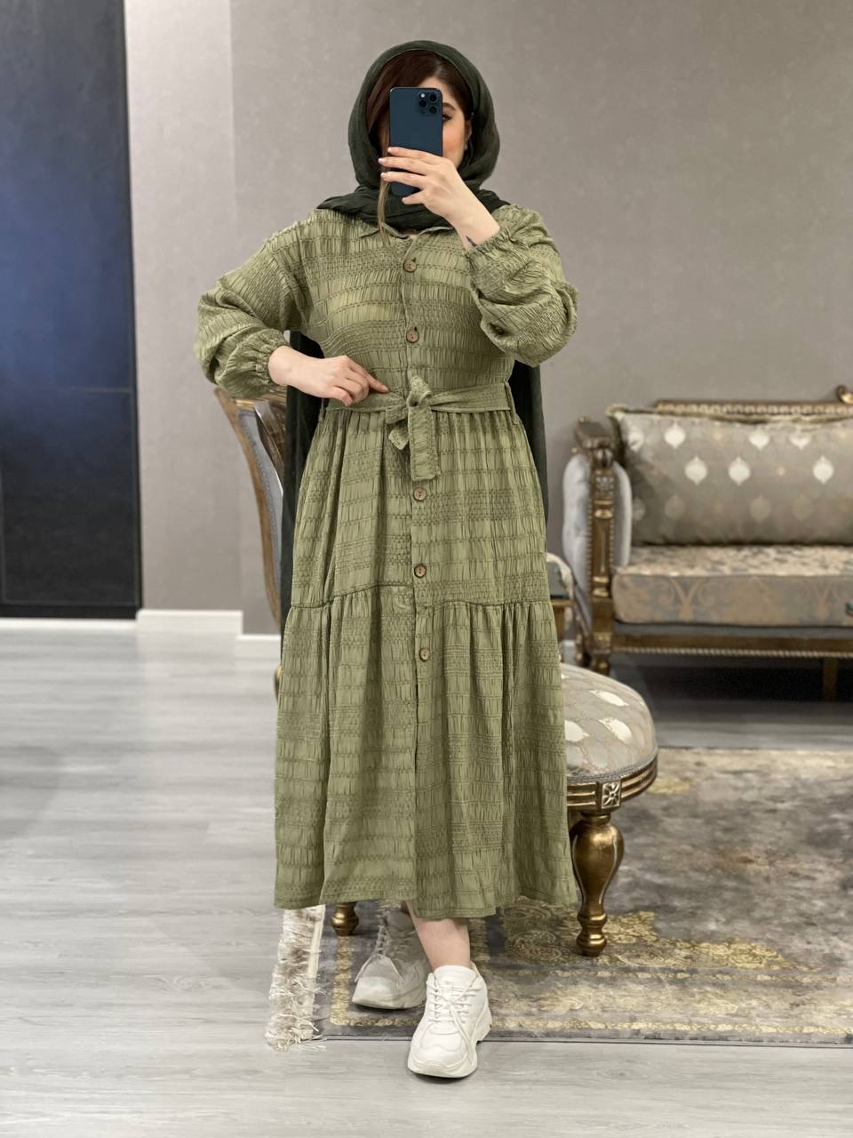 مانتو پیراهنی دریتا