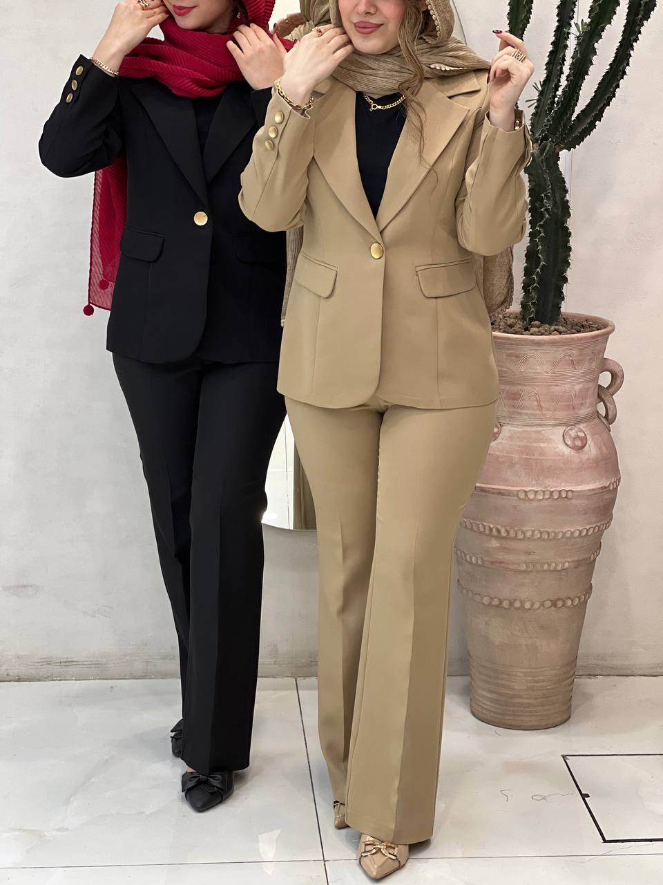 کت شلوار تک دکمه آلیا