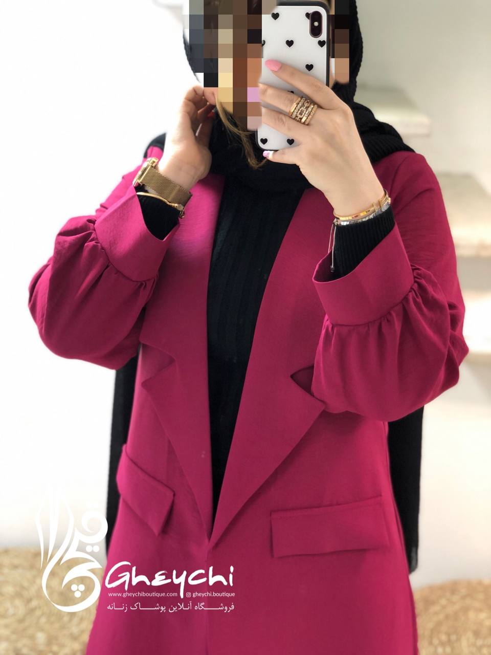 مانتو مزونی کتی ژیلا کد092