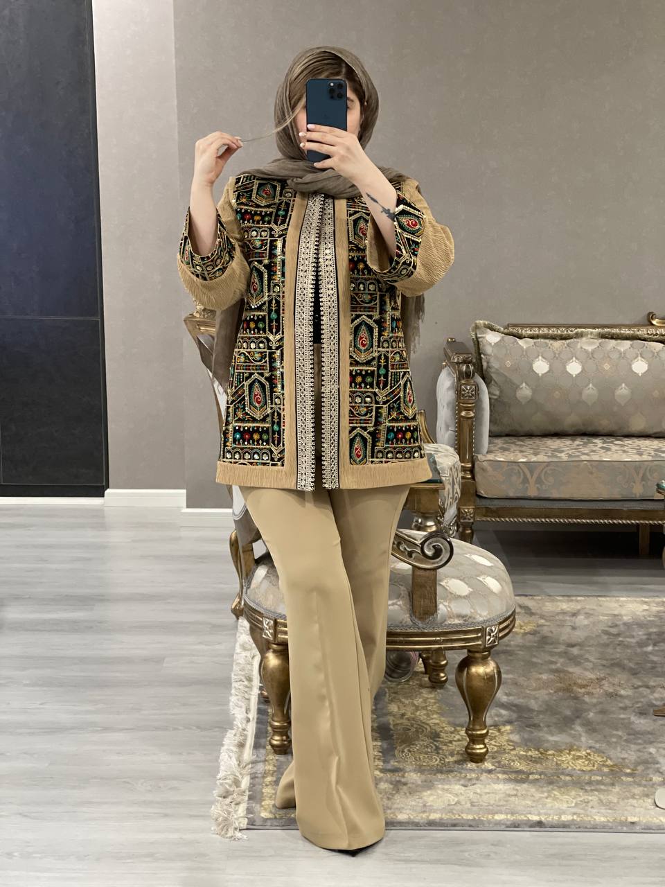 کت سوزن دوزی نادیا