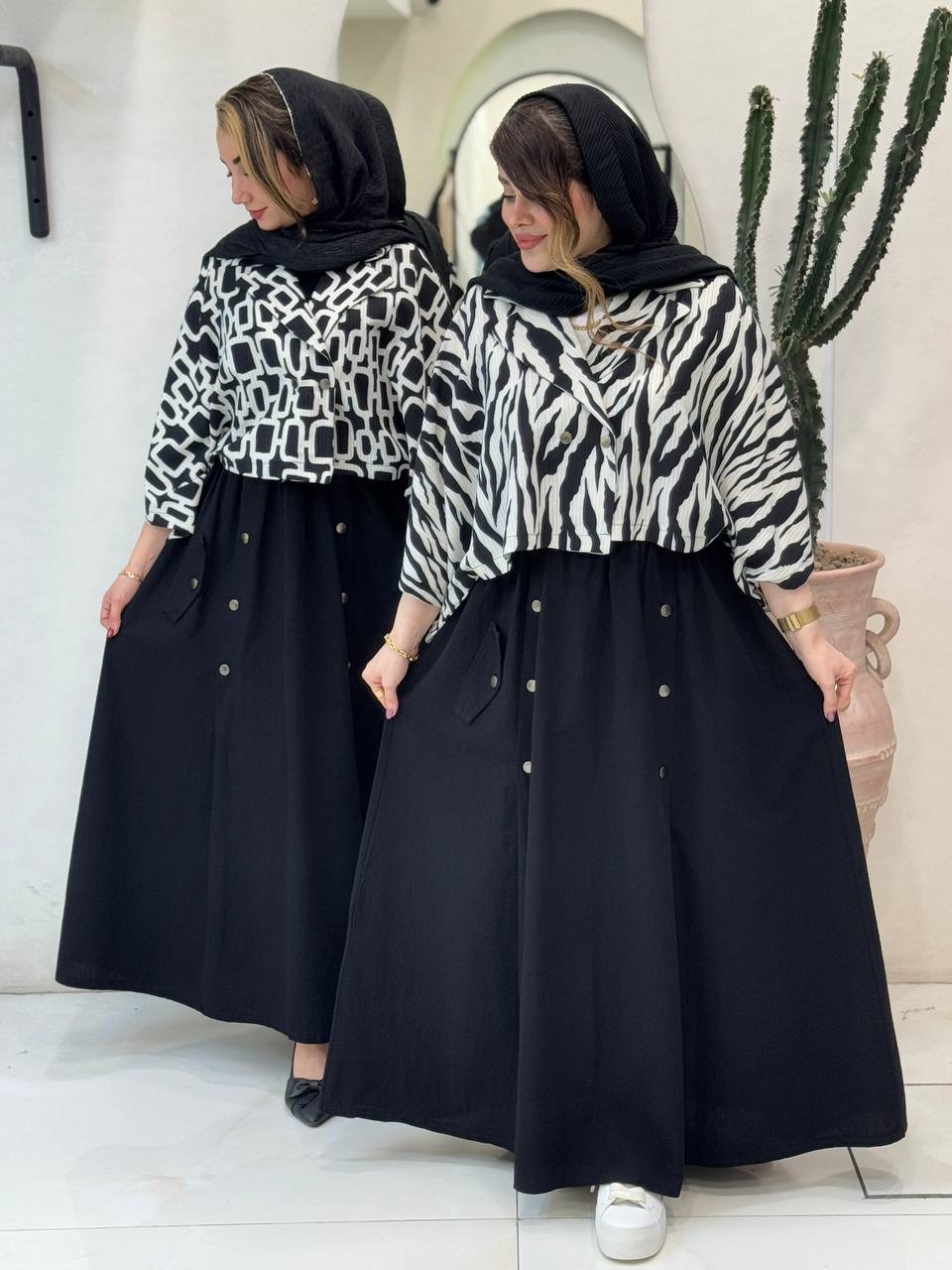 ست کت دامن پرندیس