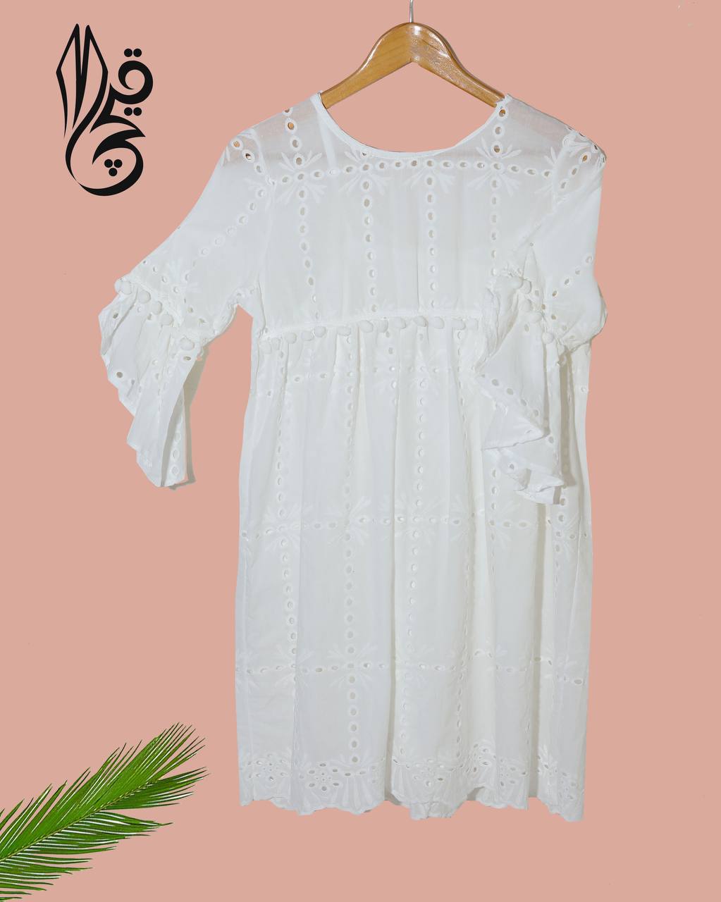 پیراهن خامه دوزی مزونی کد 0570